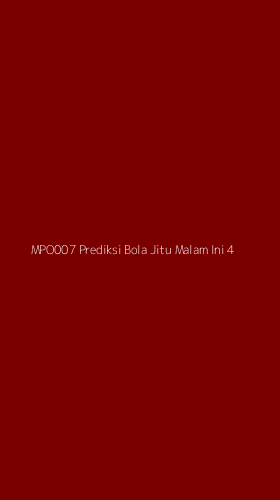 Tampilan Antarmuka Aplikasi Mpo007 Prediksi Bola Jitu Malam Ini - 4