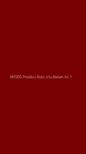 Tampilan Antarmuka Aplikasi Mpo05 Prediksi Bola Jitu Malam Ini - 1