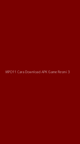 Tampilan Antarmuka Aplikasi Mpo11 Cara Download Apk Game Resmi - 3