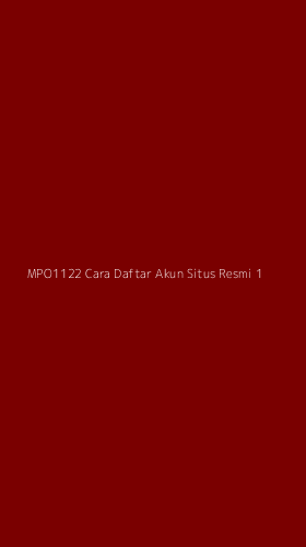 Tampilan Antarmuka Aplikasi Mpo1122 Cara Daftar Akun Situs Resmi - 1