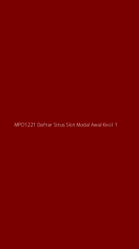 Tampilan Antarmuka Aplikasi Mpo1221 Daftar Situs Slot Modal Awal Kecil - 1
