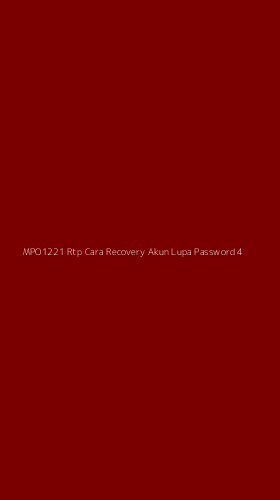 Tampilan Antarmuka Aplikasi Mpo1221 Rtp Cara Recovery Akun Lupa Password - 4