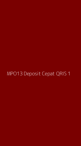 Tampilan Antarmuka Aplikasi Mpo13 Deposit Cepat Qris - 1
