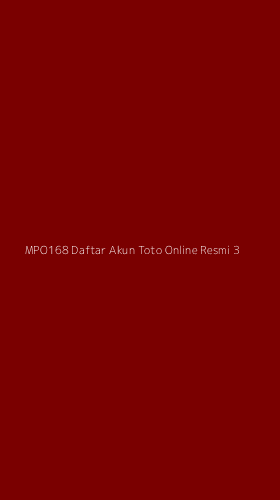 Tampilan Antarmuka Aplikasi Mpo168 Daftar Akun Toto Online Resmi - 3