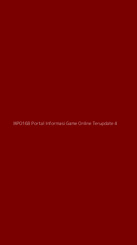 Tampilan Antarmuka Aplikasi Mpo168 Portal Informasi Game Online Terupdate - 4