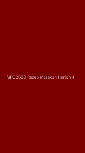 Tampilan Antarmuka Aplikasi Mpo2888 Resep Masakan Harian - 4