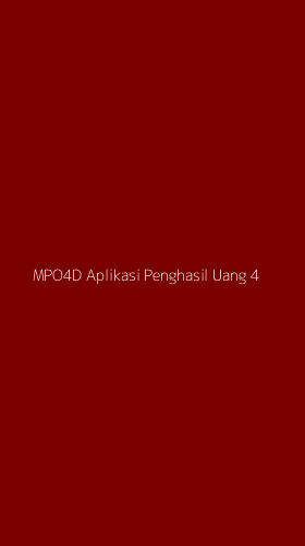 Tampilan Antarmuka Aplikasi Mpo4d Aplikasi Penghasil Uang - 4