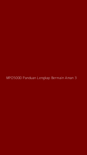 Tampilan Antarmuka Aplikasi Mpo5000 Panduan Lengkap Bermain Aman - 3