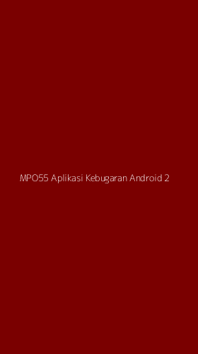 Tampilan Antarmuka Aplikasi Mpo55 Aplikasi Kebugaran Android - 2