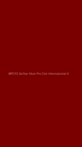 Tampilan Antarmuka Aplikasi Mpo55 Daftar Akun Pro Slot Internasional - 4