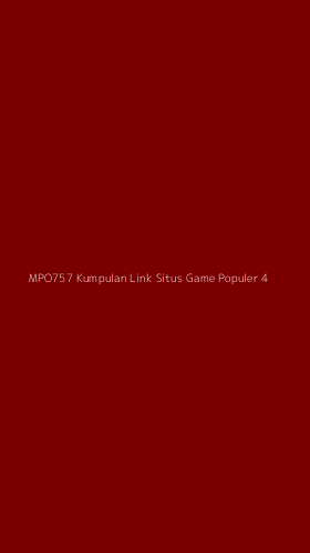 Tampilan Antarmuka Aplikasi Mpo757 Kumpulan Link Situs Game Populer - 4