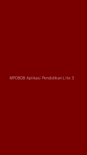 Tampilan Antarmuka Aplikasi Mpo808 Aplikasi Pendidikan Lite - 3