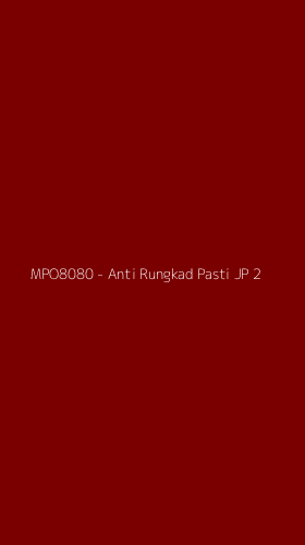 Tampilan Antarmuka Aplikasi MPO8080 - Anti Rungkad Pasti JP - 2