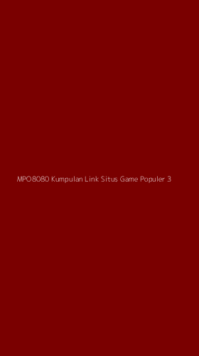 Tampilan Antarmuka Aplikasi Mpo8080 Kumpulan Link Situs Game Populer - 3