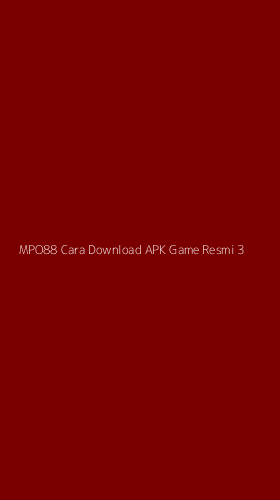 Tampilan Antarmuka Aplikasi Mpo88 Cara Download Apk Game Resmi - 3