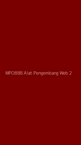Tampilan Antarmuka Aplikasi Mpo888 Alat Pengembang Web - 2