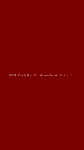 Tampilan Antarmuka Aplikasi Mpo88asia Aplikasi Portal Game Terbaik Android - 1