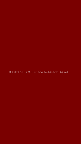 Tampilan Antarmuka Aplikasi Mpoapi Situs Multi Game Terbesar Di Asia - 4