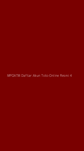 Tampilan Antarmuka Aplikasi Mpoatm Daftar Akun Toto Online Resmi - 4