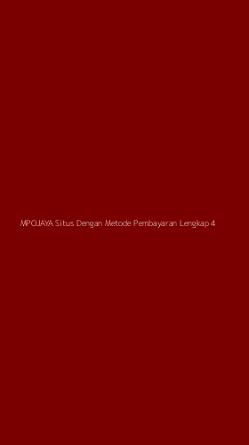 Tampilan Antarmuka Aplikasi Mpojaya Situs Dengan Metode Pembayaran Lengkap - 4