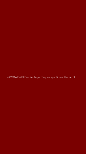 Tampilan Antarmuka Aplikasi Mpomaxwin Bandar Togel Terpercaya Bonus Harian - 3