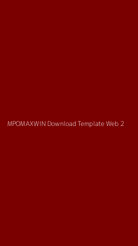 Tampilan Antarmuka Aplikasi Mpomaxwin Download Template Web - 2