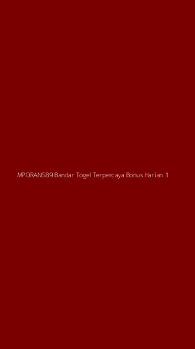 Tampilan Antarmuka Aplikasi Mporans89 Bandar Togel Terpercaya Bonus Harian - 1