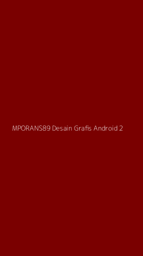 Tampilan Antarmuka Aplikasi Mporans89 Desain Grafis Android - 2
