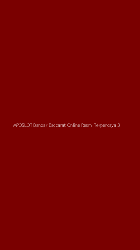 Tampilan Antarmuka Aplikasi Mposlot Bandar Baccarat Online Resmi Terpercaya - 3