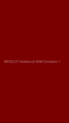 Tampilan Antarmuka Aplikasi Mposlot Pembersih Ram Otomatis - 1