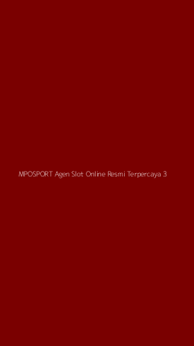 Tampilan Antarmuka Aplikasi Mposport Agen Slot Online Resmi Terpercaya - 3
