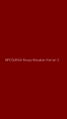Tampilan Antarmuka Aplikasi Mposurga Resep Masakan Harian - 3
