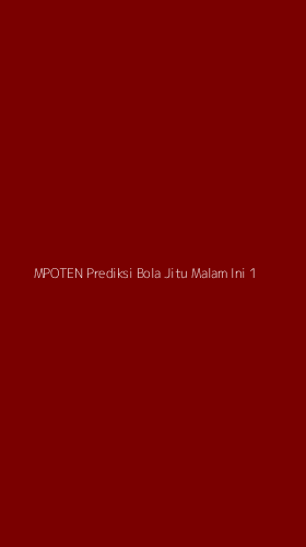 Tampilan Antarmuka Aplikasi Mpoten Prediksi Bola Jitu Malam Ini - 1