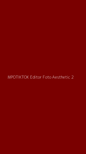 Tampilan Antarmuka Aplikasi Mpotiktok Editor Foto Aesthetic - 2