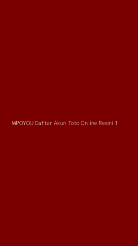 Tampilan Antarmuka Aplikasi Mpoyou Daftar Akun Toto Online Resmi - 1