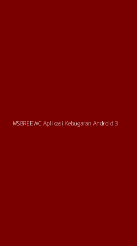 Tampilan Antarmuka Aplikasi Msbreewc Aplikasi Kebugaran Android - 3
