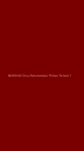 Tampilan Antarmuka Aplikasi Murah4d Situs Rekomendasi Pilihan Terbaik - 1
