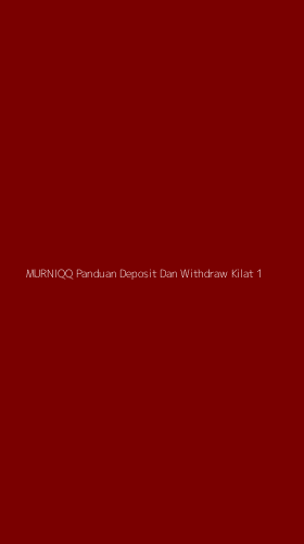 Tampilan Antarmuka Aplikasi Murniqq Panduan Deposit Dan Withdraw Kilat - 1