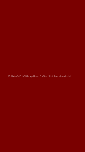 Tampilan Antarmuka Aplikasi Musang4d Login Aplikasi Daftar Slot Resmi Android - 1