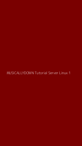 Tampilan Antarmuka Aplikasi Musicallydown Tutorial Server Linux - 1