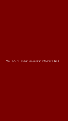 Tampilan Antarmuka Aplikasi Mustika777 Panduan Deposit Dan Withdraw Kilat - 4