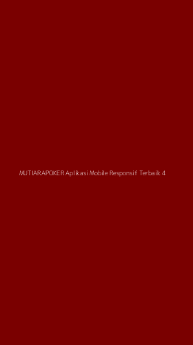 Tampilan Antarmuka Aplikasi Mutiarapoker Aplikasi Mobile Responsif Terbaik - 4