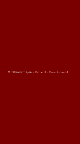 Tampilan Antarmuka Aplikasi Mutiaraslot Aplikasi Daftar Slot Resmi Android - 4