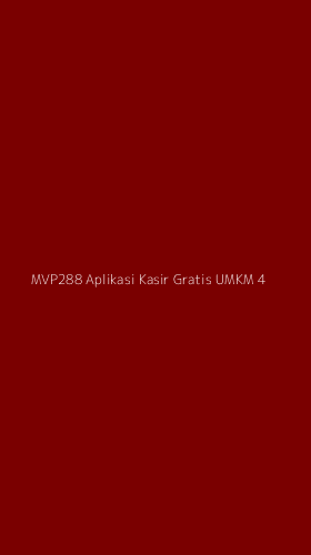 Tampilan Antarmuka Aplikasi Mvp288 Aplikasi Kasir Gratis Umkm - 4