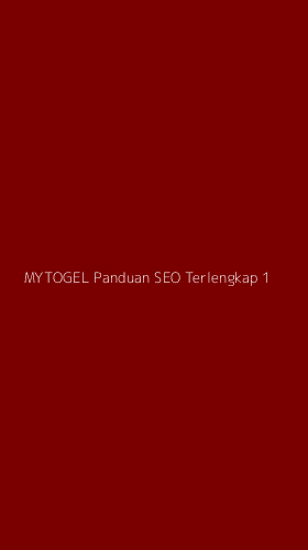 Tampilan Antarmuka Aplikasi Mytogel Panduan Seo Terlengkap - 1