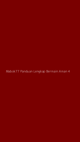 Tampilan Antarmuka Aplikasi Mabok77 Panduan Lengkap Bermain Aman - 4