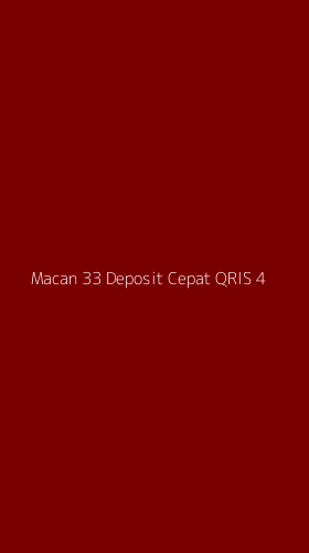 Tampilan Antarmuka Aplikasi Macan 33 Deposit Cepat Qris - 4
