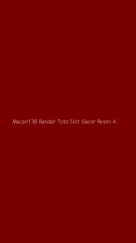 Tampilan Antarmuka Aplikasi Macan138 Bandar Toto Slot Gacor Resmi - 4