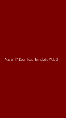 Tampilan Antarmuka Aplikasi Macan17 Download Template Web - 3