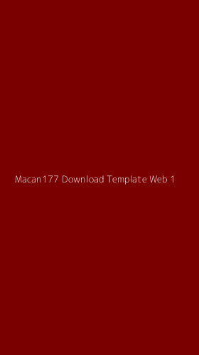 Tampilan Antarmuka Aplikasi Macan177 Download Template Web - 1